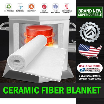 24''×12'' Muffler Mat Ceramic Fiber Exhaust muffler Packing Material Universal USA
