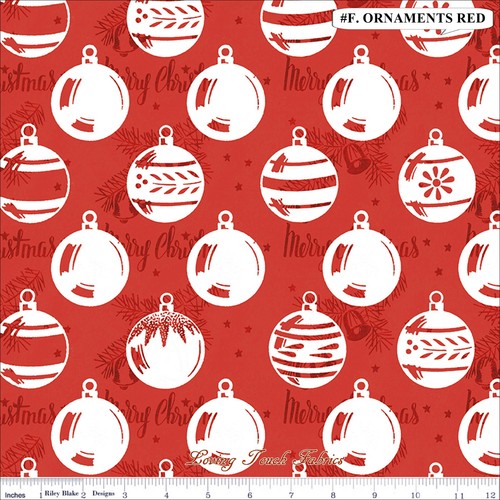 RILEY BLAKE "ALL ABOUT CHRISTMAS" JANET WECKER FRISCH FABRIC SELECTION - Picture 8 of 14