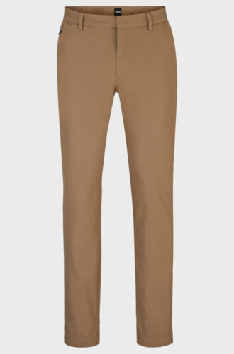 Hugo Boss Kaito Slim-fit trousers in a stretch cotton blend - Picture 3 of 5