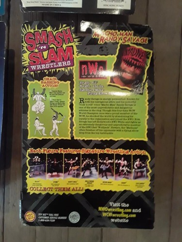 Vintage Wrestling Figuren in Fabrikverpackungen & nie geöffnet - über 25 Jahre alt - Bild 18 von 18