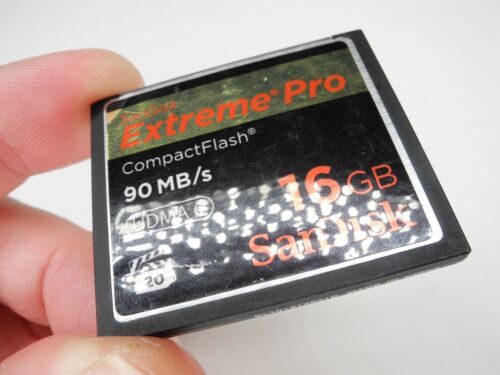 (DENTED) SanDisk Extreme Pro 16GB 90MB/s UDMA 6 CF Compact Flash Memory Card - Picture 3 of 12