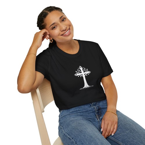 Eco-Friendly Unisex T-Shirt, Nature Lover Tee, Earth Day Gift, Casual Wear, Tree - Picture 9 of 10