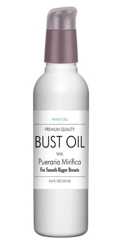 Premium Quality Bust Oil for Smoother Bigger Breast Pueraria Mirifica 4oz pump-