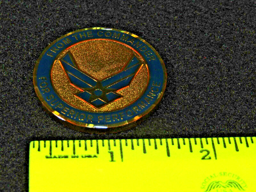 Dover Air Force Base 436th Maintenance Squadron From Commander Challenge Coin - Picture 3 of 3