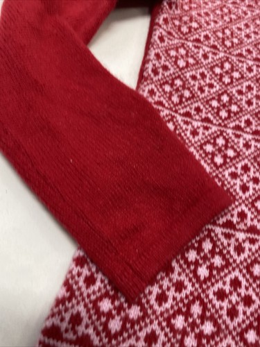Vineyard Vines Girls Size M (10-12) Red Batik Super Soft Pullover Sweater - Picture 3 of 13