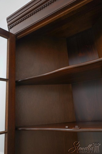 61234EC: CRAFTIQUE Solid Mahogany Corner Cabinet - Picture 6 of 12