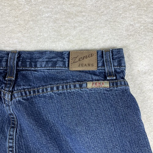 Zena Womens Size 10P Classic Y2K Denim Blue Jeans - Picture 3 of 9