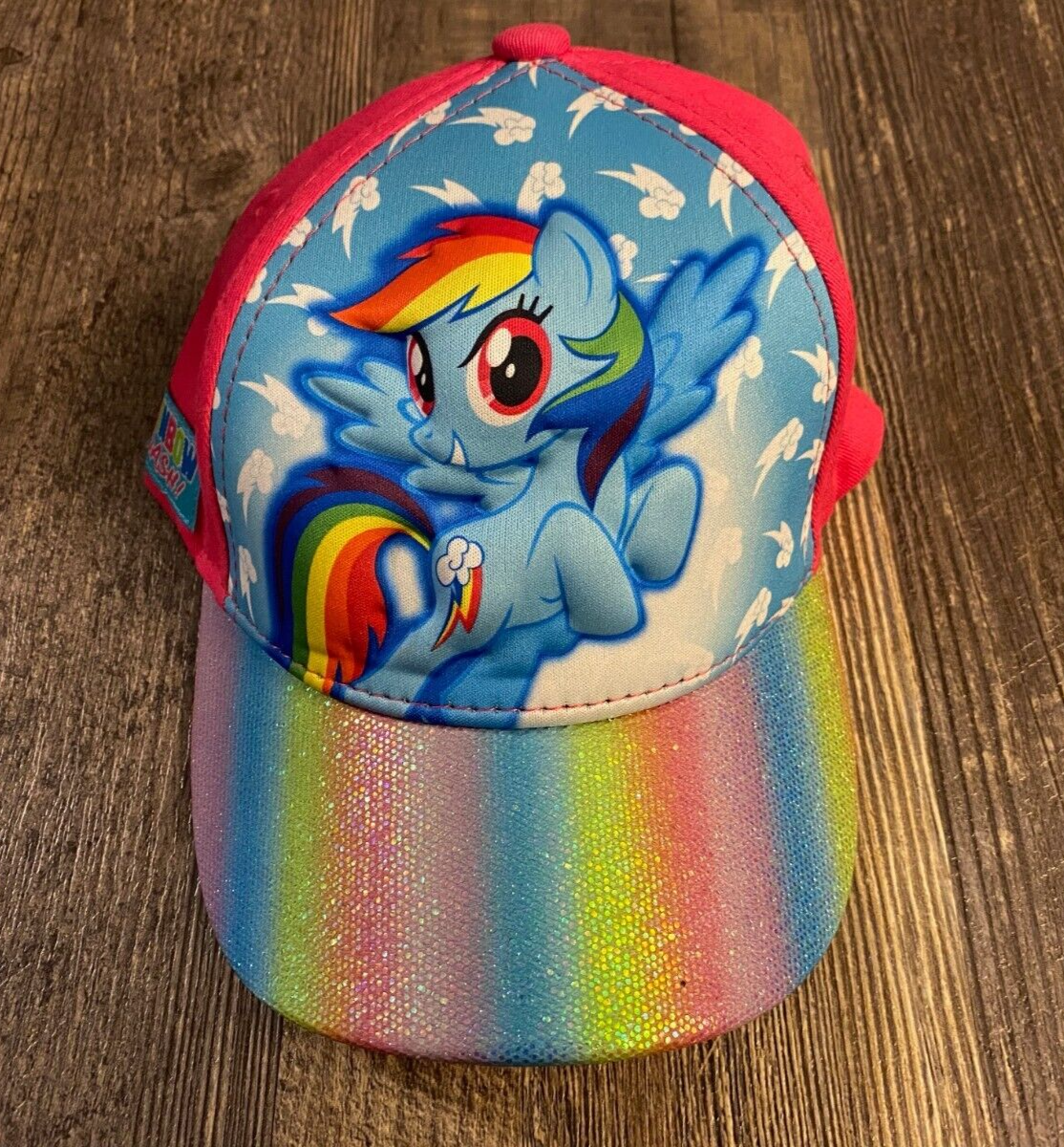 My Little Pony Hat Flipeez My Little Pony Rainbow Dash Beanie Hat - Walmart.com main image 3