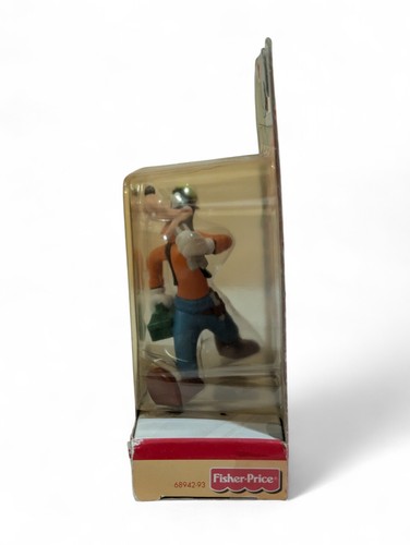 Fisher Price Vintage 1999 Disneys Mickey Mouse Goofy Figurine In Box! - Picture 2 of 9