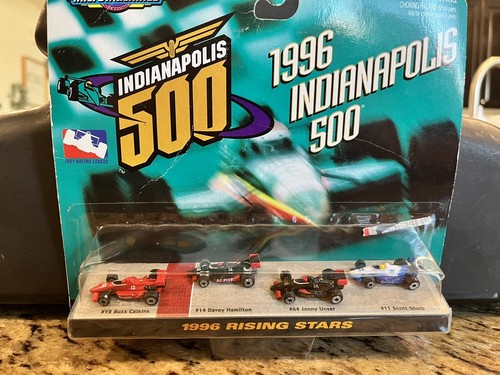 Micro Machines Indy 500 1996 Rising Stars Galoob Buzz Calkins Unser Hamilton Vtg - Picture 4 of 8
