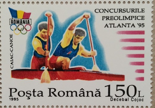 Romania Pre Olympic Games, Atlanta Stamps 1995-ZZIAA - Picture 3 of 4