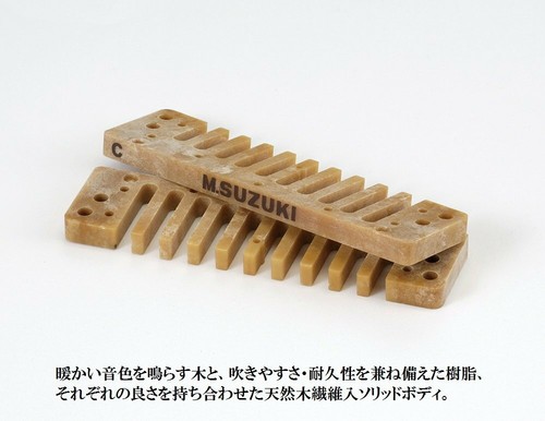F/S NEW SUZUKI MANJI M-20 7 Set 10 Holes Harmonica (G.A.Bb.C.D.E.F) from Japan - Picture 4 of 9