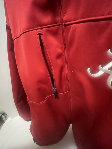 Chaqueta Alabama Crimson Tide NCAA Cremallera Completa Carmesí Ligera, Clima Frío XXL - Imagen 7 de 13