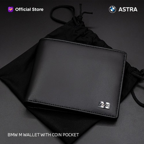Genuine Accessories and Merchandise Premium BMW M Wallet With Coin Pocket