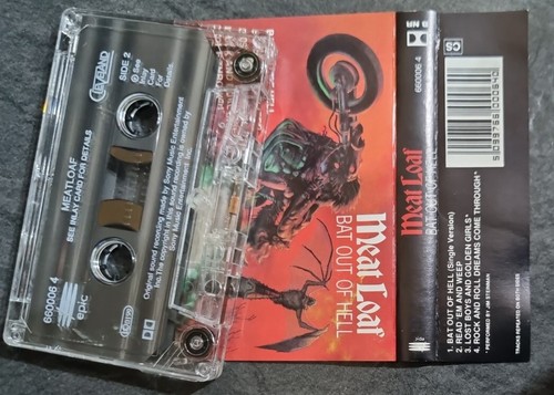 Meatloaf - Bat Out Of Hell - EX 4 Track Cassette Tape single Classic Rock Pop - Picture 2 of 2