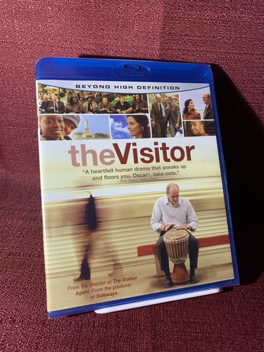 THE VISITOR Blu-Ray Richard Jenkins SEALED Drumming Drama Great Flick - Imagen 1 de 6