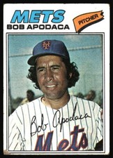 1977 Topps Bob Apodaca    #225 New York Mets