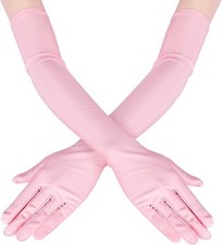 Gloves Costumes Elbow Length Bridal Evening Dre