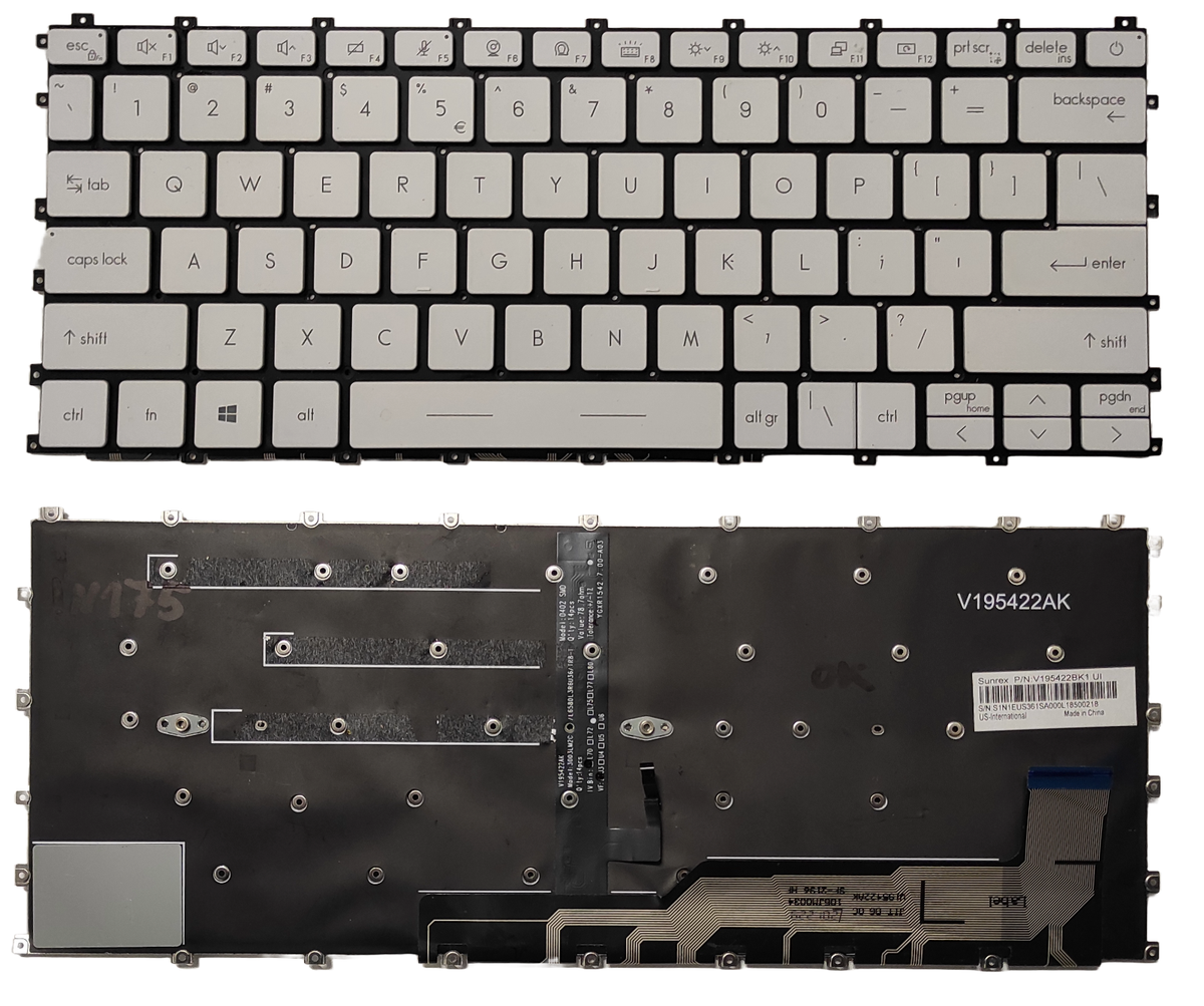 US KEYBOARD FOR MSI Summit E13 Flip MS-13P2 V195422AK1 | eBay