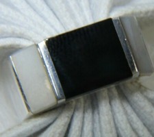 ONYX 3/8" Mother Of Pearl STERLING SILVER 0.925 ESTATE BAND RING size 6