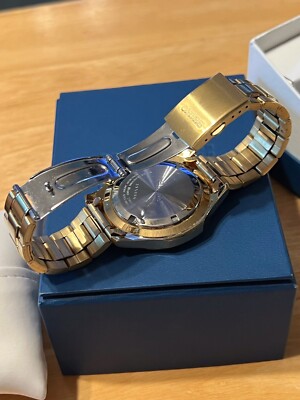 Seiko 100m Chronograph Cal. 6T63-00M8 R 2 Gold Tone Watch Seiko 100m Chronograph Cal. 6T63-00M8 R 2 Gold Tone Watch