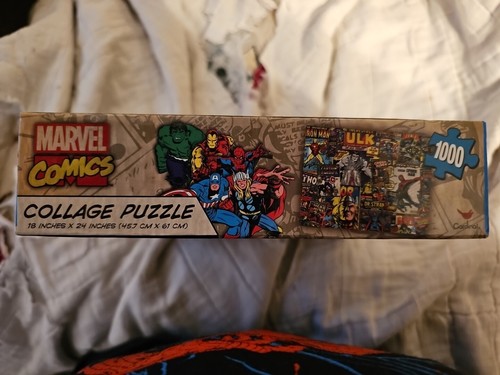 Marvel Comics Photo Collage 1000 Piece Jigsaw Puzzle 18"x24", #56885 - RARE HTF - Picture 4 of 4