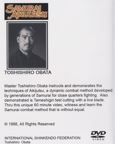 Samurai Aikijutsu DVD by Toshishiro Obata - Bild 2 von 6