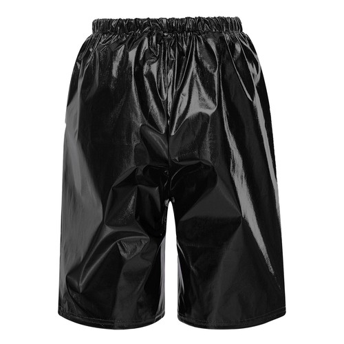 Kids Shorts Stage Dance Jogging Metallic Jazz Athletic Performance Costumes - Picture 8 of 57