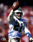Eric Allen Signed Philadelphia Eagles 8x10 Photo Beckett Witness BAS COA #1