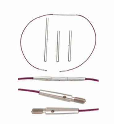 Knit Pro Seilverbinder 3-er Set KnitPro Seilverlängerer inkl.  Kabelschlüssel 