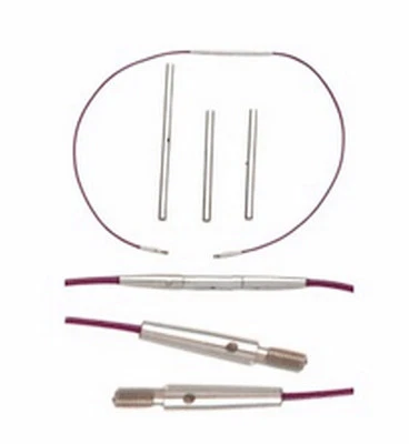 Knit Pro Seilverbinder 3-er Set KnitPro Seilverlängerer inkl. Kabelschlüssel