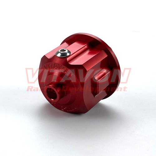 VITAVON DBXL E2.0 CNC alu7075 Diff Case Differential Housing for LOSI 1/5 Red - Picture 2 of 4