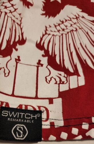 Switch bemerkenswertes Shirt Gr. Small Patriotic Stars & Stripes Eagles All Over Print - Bild 2 von 6