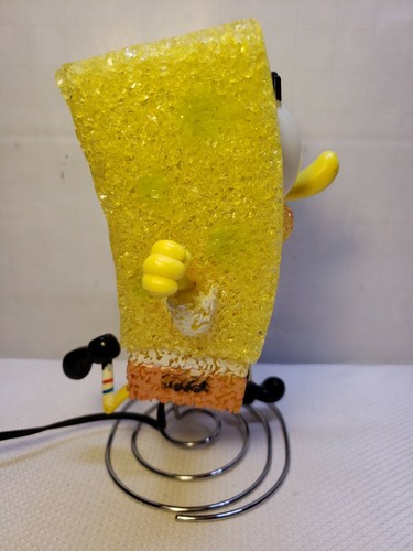 RETRO NICKELODEON SPONGEBOB SCHWAMMKOPF BELEUCHTETE LAMPE - Bild 8 von 12