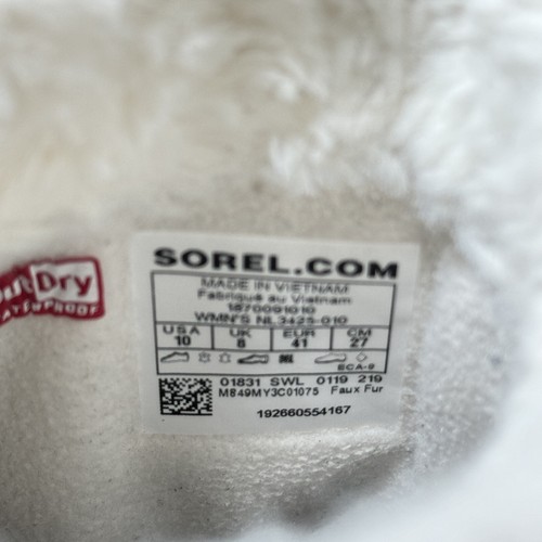 SOREL Women's Tivoli IV Waterproof Snow Boots Warm Winter Black Size 10 NEW - Picture 11 of 12