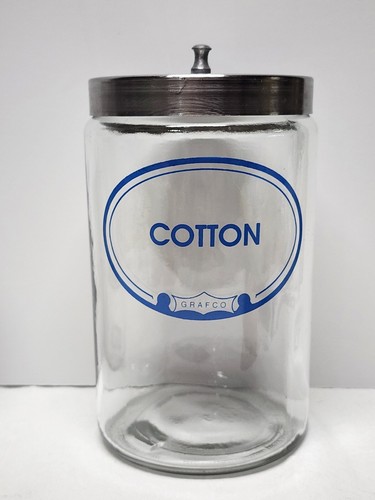 Medical Glass Apothecary Lidded Jar, Each Sold Separately - Picture 4 of 9
