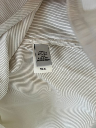 Ann Mashburn Popover Shirt Womens Small Long Sleeve Striped Cotton Tunic Top - Bild 11 von 15
