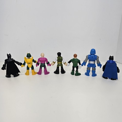 Fisher Price Mattel Imaginext Batman DC lot Of Hero's & Villians Lot Of 7 - Picture 9 of 13