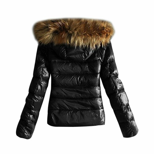 Damenmode Faux-Daunenjacke Steppjacke Winterjacke Stepp Parka Mantel-mit Kapuze~ - Bild 2 von 7