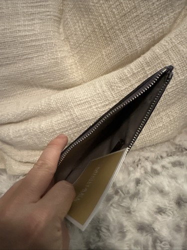 NEW MICHAEL KORS JET SET PURPLE PYTHON EMBOSSD LEATHER ZIP Skinny ,WALLET - Picture 4 of 4