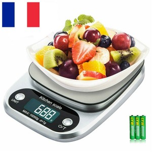 10kg//1g Balance de Cuisine Electronique précision Balance Numérique écran LCD