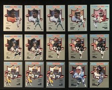 1990 Fleer Football All-Pro Insert 15 LOT Atwater Allen Munoz Doleman Matthews
