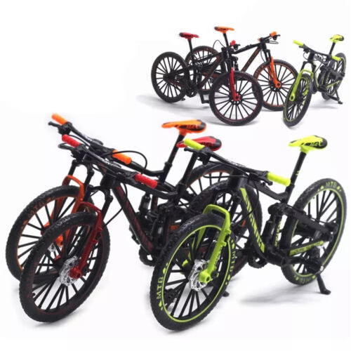 1:10 Mini Mountainbike Modell Druckguss Metall Finger Fahrrad Rennspielzeug Sammlung - Bild 2 von 20
