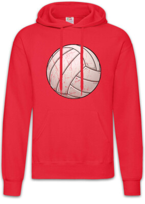 Volleyball I Hoodie Kapuzenpullover Player Love Addiction Ball Court Field
