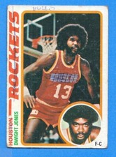 1978-79 Topps #84 Dwight Jones Poor Rockets