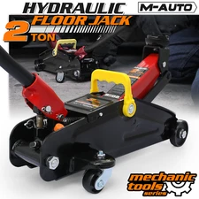 Hydraulic Low Profile Floor Trolley Jack Heavy Duty 2Ton Car Truck SUV Pump Lift
