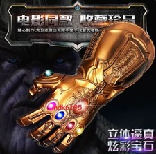 2024 Thanos Infinity Gauntlet Gloves Legends LED Light Avengers Cosplay PVC Gift