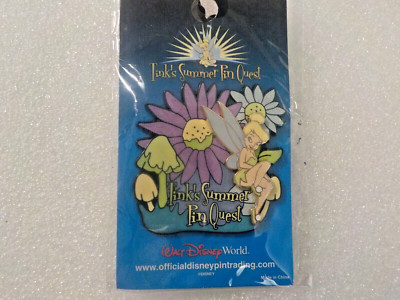 WDW TINKER BELL FLOWERS TINK'S SUMMER QUEST PIN#30979 F 2