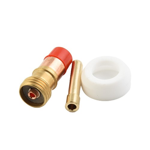 Kit de accesorios para lentes de gas estubby TIG Wel Ding antorcha para WP-17/18/26 - Imagen 10 de 12
