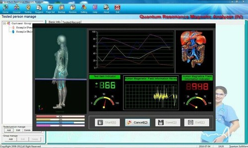 Professional 4TH Quantum Magnetic Resonance Body Analyzer Health Care Home Use. - Picture 9 of 10